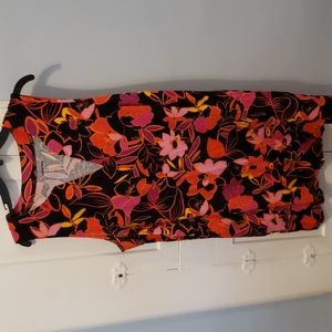 Land's End cotton print dress